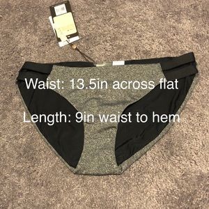 NWT! Calia side elastic bikini bottoms